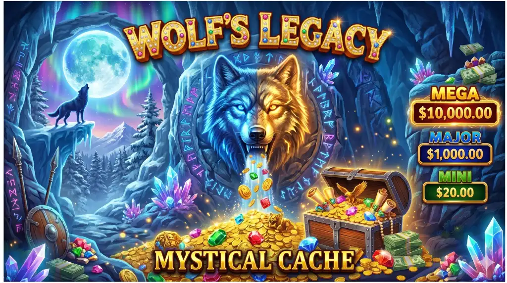 Wolf Treasure bonus banner